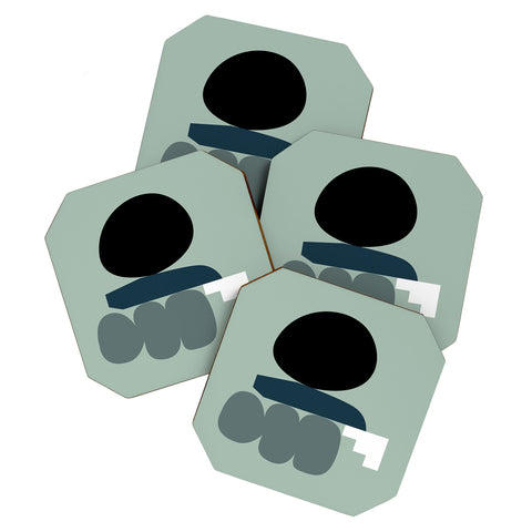 mpgmb Shape Study 19 Coaster Set