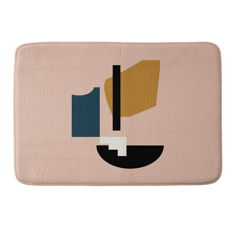 mpgmb Shape Study 2 Lola Collection Memory Foam Bath Mat