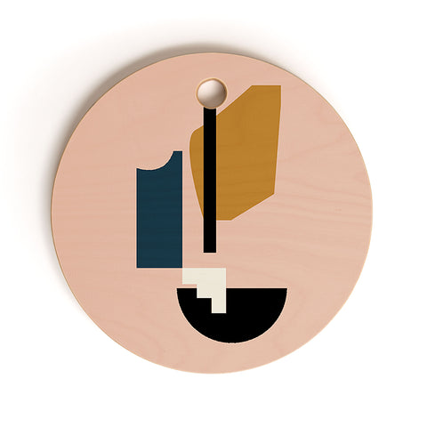 mpgmb Shape Study 2 Lola Collection Cutting Board Round