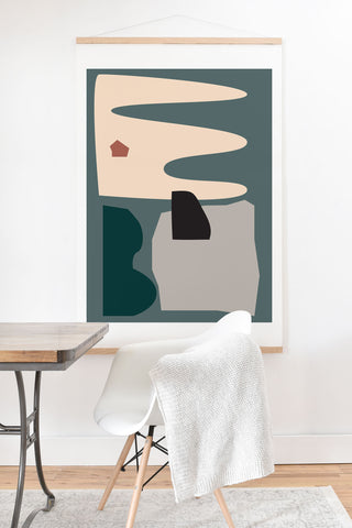 mpgmb Shape Study 21 Art Print And Hanger