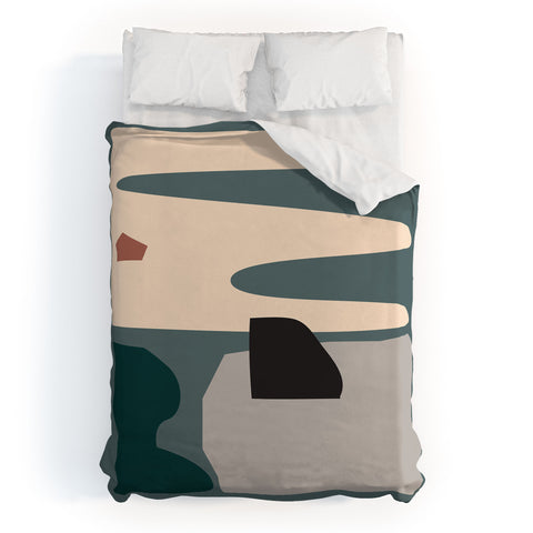 mpgmb Shape Study 21 Duvet Cover
