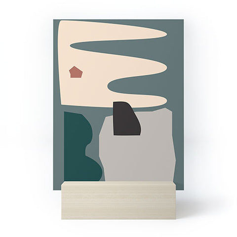 mpgmb Shape Study 21 Mini Art Print