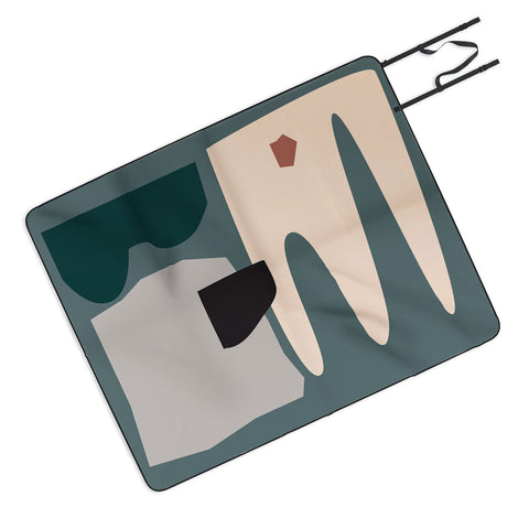 mpgmb Shape Study 21 Picnic Blanket