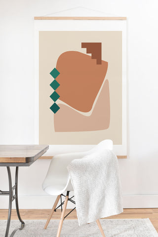 mpgmb Shape Study 22 Art Print And Hanger