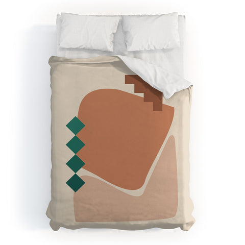 mpgmb Shape Study 22 Duvet Cover