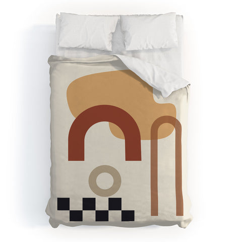 mpgmb Shape Study 23 Duvet Cover