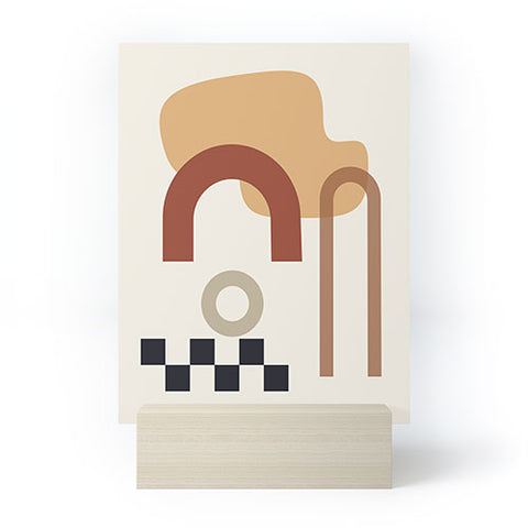 mpgmb Shape Study 23 Mini Art Print