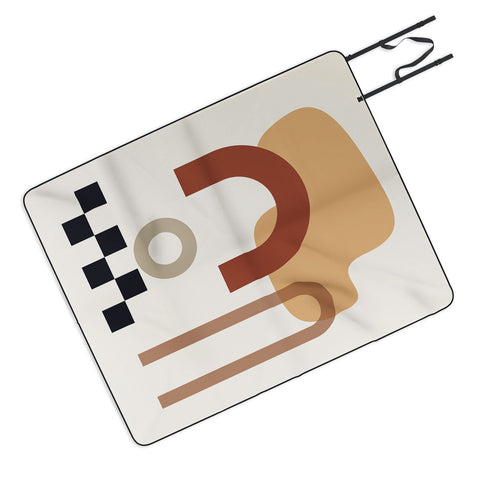 mpgmb Shape Study 23 Picnic Blanket