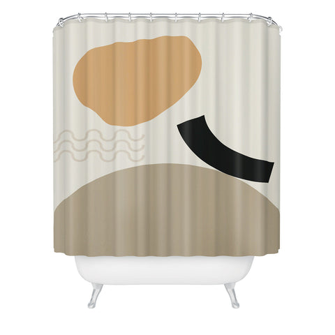 mpgmb Shape Study 24 Shower Curtain