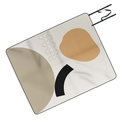 mpgmb Shape Study 24 Picnic Blanket