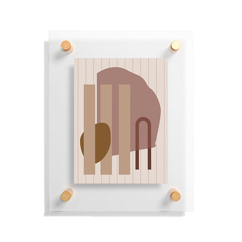 mpgmb Shape Study 25 Floating Acrylic Print