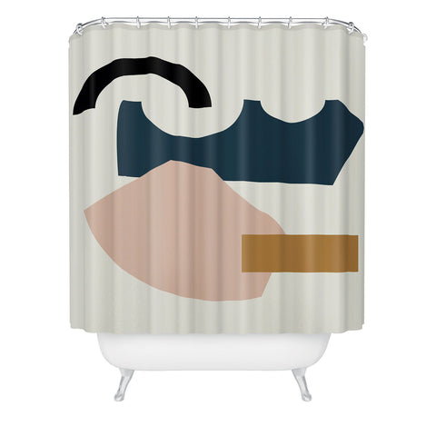 mpgmb Shape Study 29 Shower Curtain