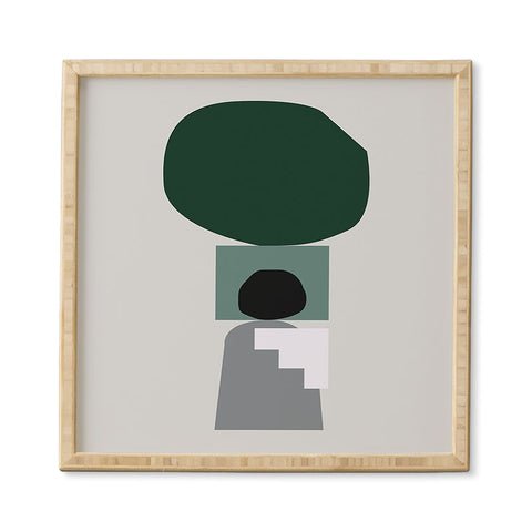 mpgmb Shape Study 3 Framed Wall Art