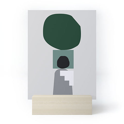 mpgmb Shape Study 3 Mini Art Print