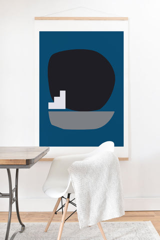 mpgmb Shape Study 4 Art Print And Hanger