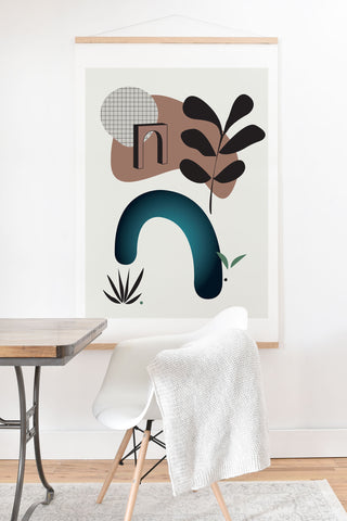 mpgmb Shape Study 8 Art Print And Hanger