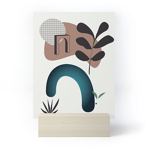 mpgmb Shape Study 8 Mini Art Print