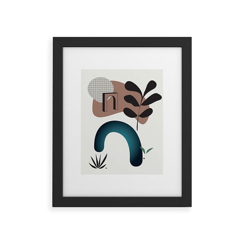 mpgmb Shape Study 8 Framed Art Print