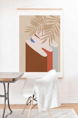 mpgmb Tropical Breeze 01 Art Print And Hanger