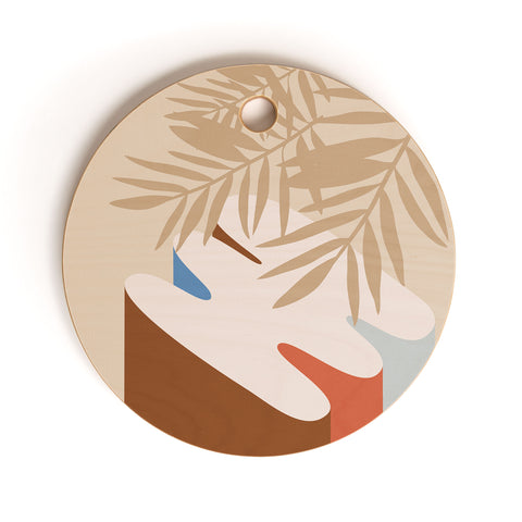 mpgmb Tropical Breeze 01 Cutting Board Round
