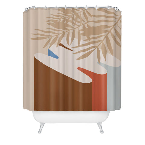 mpgmb Tropical Breeze 01 Shower Curtain