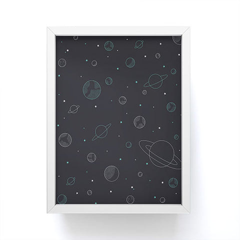 mrkttnr Hip Pattern Framed Mini Art Print