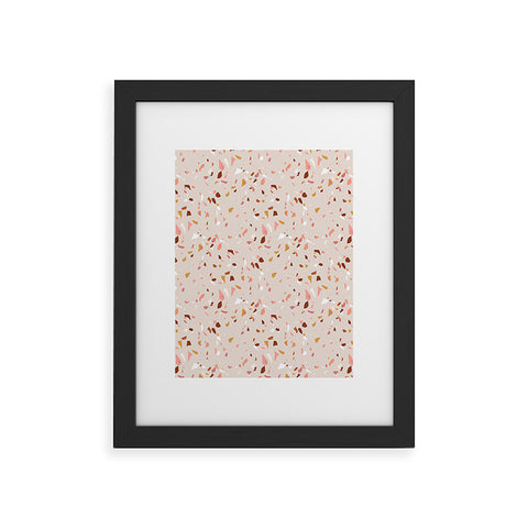 mrkttnr Royal Terrazzo I Framed Art Print
