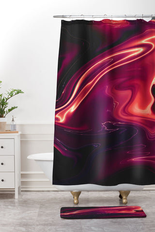 mrkttnr Siren Shower Curtain And Mat