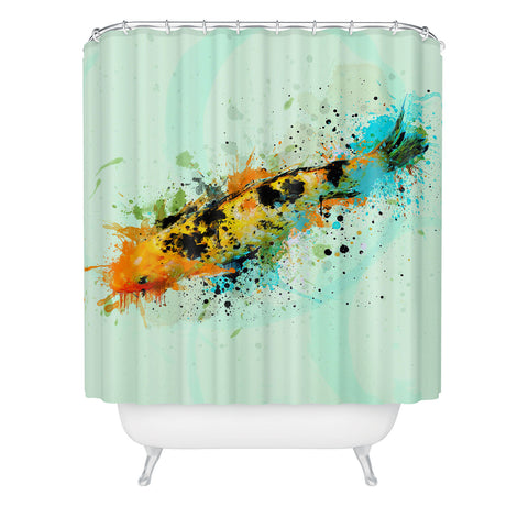 Msimioni Carpa Shower Curtain