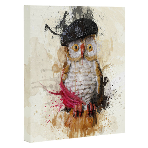 Msimioni Spain Owl Art Canvas