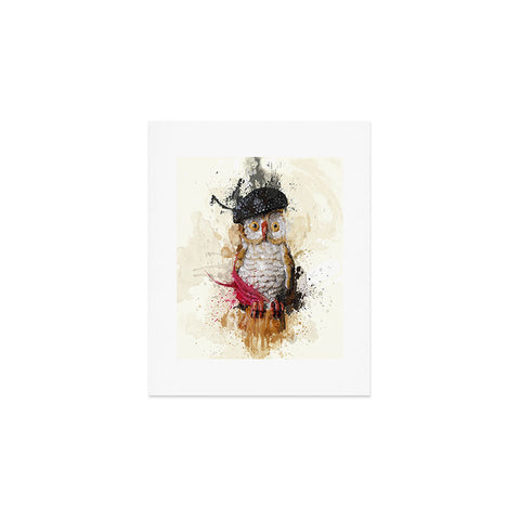 Msimioni Spain Owl Art Print