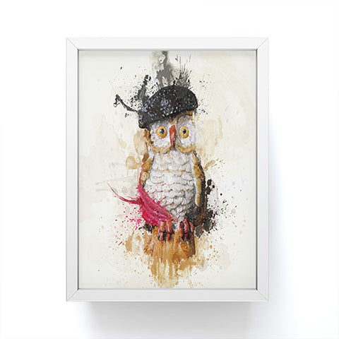 Msimioni Spain Owl Framed Mini Art Print