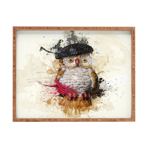 Msimioni Spain Owl Rectangular Tray