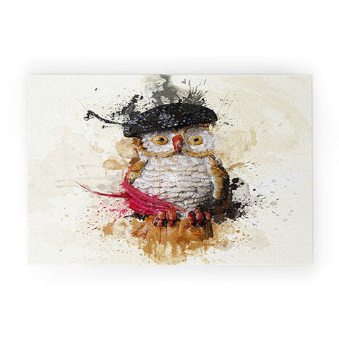 Msimioni Spain Owl Welcome Mat