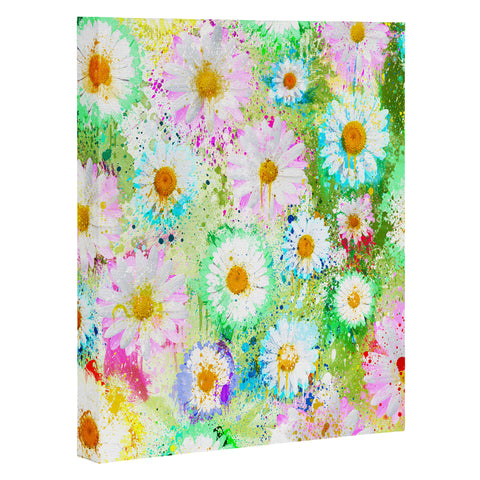 Msimioni Sweet Flowers Colors Art Canvas