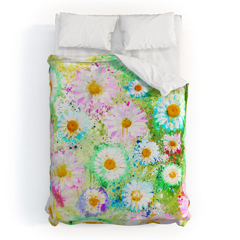Msimioni Sweet Flowers Colors Duvet Cover