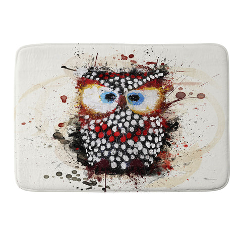 Msimioni The Owl Memory Foam Bath Mat