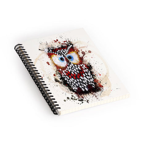 Msimioni The Owl Spiral Notebook