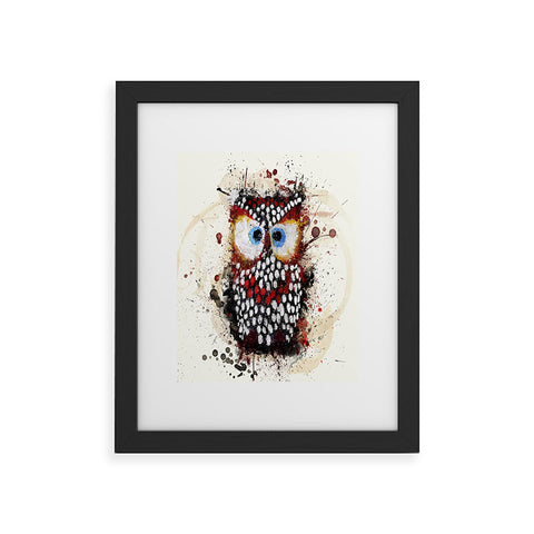 Msimioni The Owl Framed Art Print
