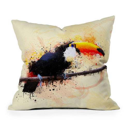 Msimioni Tucano Throw Pillow