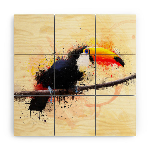 Msimioni Tucano Wood Wall Mural