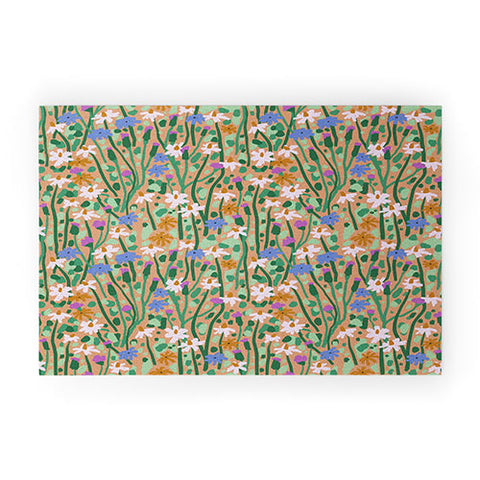 MSRYSTUDIO Beautiful Garden I Welcome Mat
