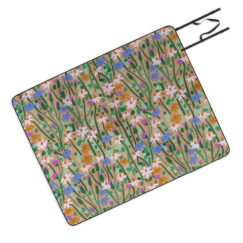 MSRYSTUDIO Beautiful Garden I Picnic Blanket