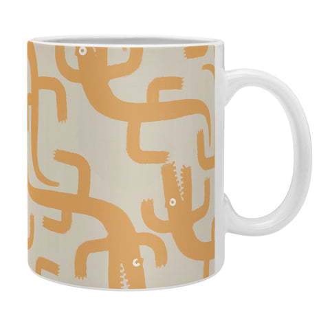 MSRYSTUDIO Croc Fun Sun Bath Coffee Mug