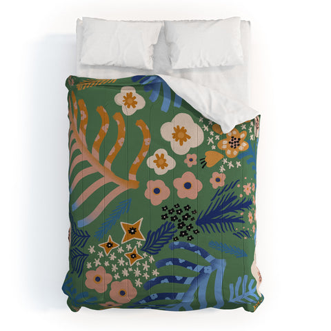 MSRYSTUDIO Flowers whisper Comforter