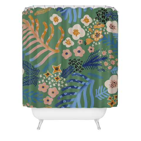 MSRYSTUDIO Flowers whisper Shower Curtain