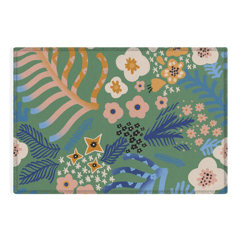 MSRYSTUDIO Flowers whisper Outdoor Rug