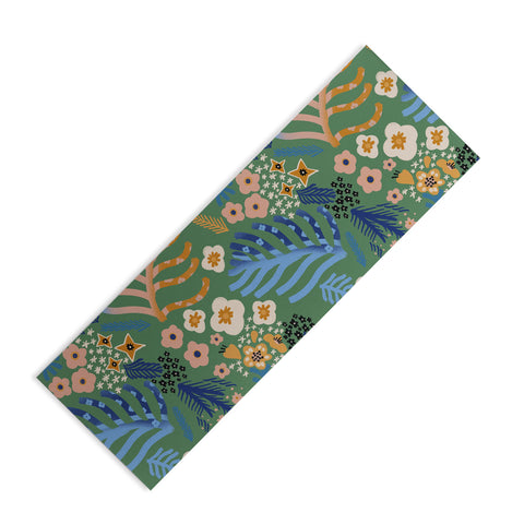 MSRYSTUDIO Flowers whisper Yoga Mat