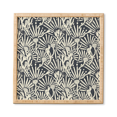 MSRYSTUDIO Garden Magic Darknight Framed Wall Art