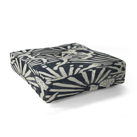 MSRYSTUDIO Garden Magic Darknight Floor Pillow Square